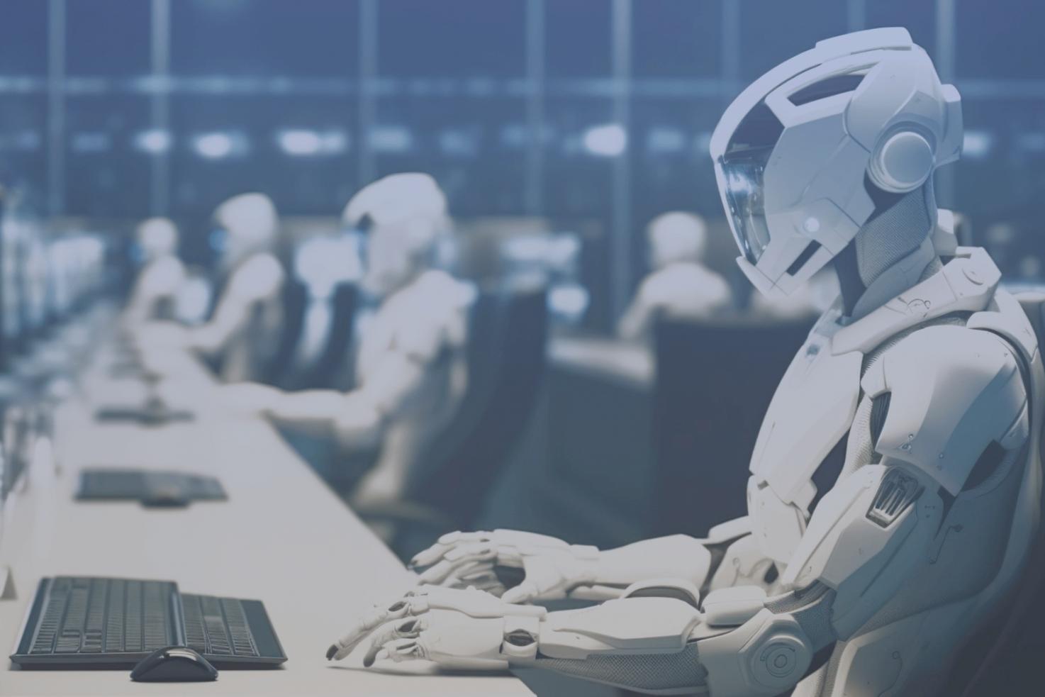 KI-Analyse von Geschäftsdaten auf modernem Bildschirm